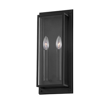 Winslow Two Light Outdoor Wall Sconce in Textured Black (67|B9102TBK)