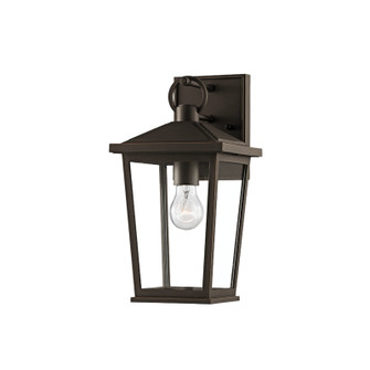 Soren One Light Outdoor Wall Sconce in Textured Bronze W/ Hl (67|B8901TBZH)