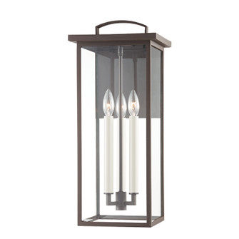 Eden Four Light Outdoor Wall Sconce in Textured Bronze (67|B7523TBZ)