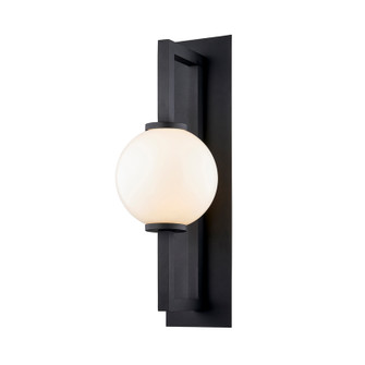 Darwin One Light Wall Sconce in Textured Black (67|B7322TBK)