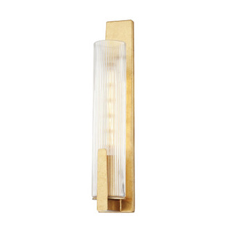 Malakai One Light Wall Sconce in Vintage Gold Leaf (67|B6918VGL)