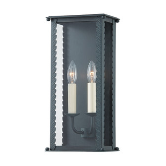 Zuma Two Light Outdoor Wall Sconce in Verdigris (67|B6712VER)