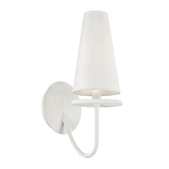 Marcel One Light Wall Sconce in Gesso White (67|B6281GSW)