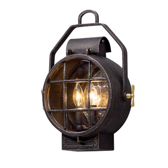 Point Lookout Two Light Wall Lantern in Aged Pewter (67|B5031APW)