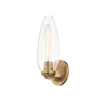 Fresno One Light Wall Sconce in Patina Brass (67|B4313PBR)