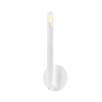 Levi One Light Wall Sconce in Gesso White (67|B3013GSW)
