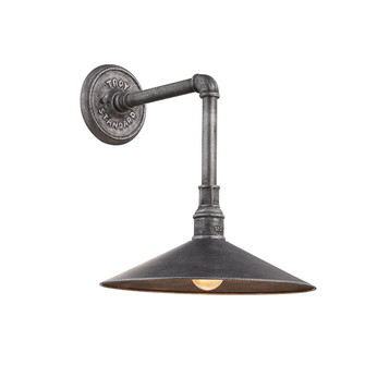 Toledo One Light Wall Lantern in Old Silver (67|B2772OS)