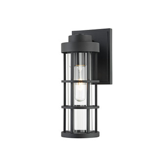 Mesa One Light Outdoor Wall Sconce in Textured Black (67|B2041TBK)
