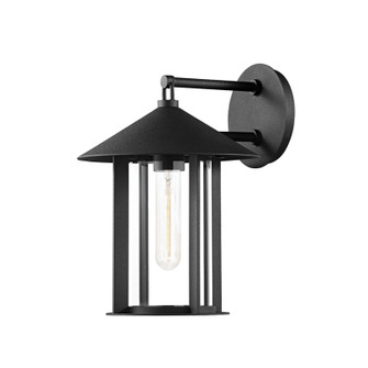 Long Beach One Light Outdoor Wall Sconce in Textured Black (67|B1951TBK)
