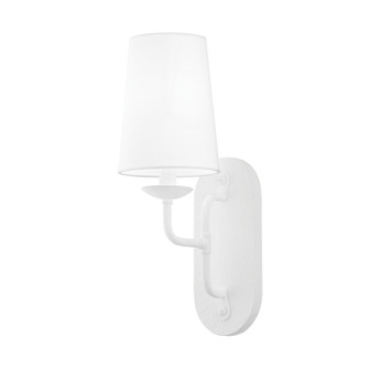 Moe One Light Wall Sconce in Gesso White (67|B1621GSW)