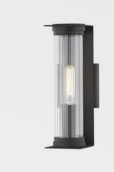 Presley One Light Wall Sconce in Textured Black (67|B1323TBK)