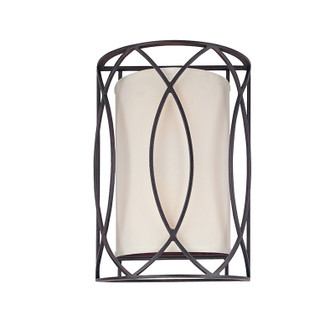 Sausalito Two Light Wall Sconce in Textured Iron (67|B1289TRN)