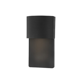 Tempe One Light Outdoor Wall Sconce in Soft Black (67|B1212SBK)