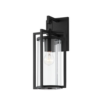Percy One Light Outdoor Wall Sconce in Textured Black (67|B1141TBK)