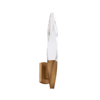 Kindjal LED Wall Sconce in Aged Brass (529|BWS13218AB)
