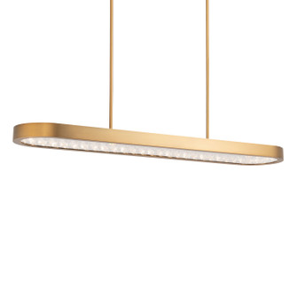 Marquis LED Linear Pendant in Aged Brass (529|BPD83247AB)