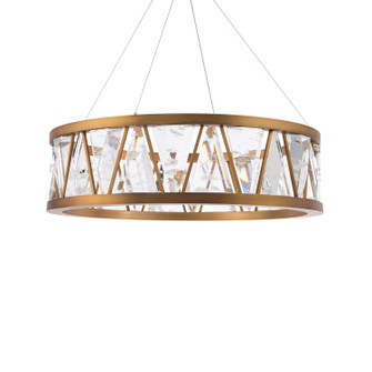 Corinth LED Pendant in Aged Brass (529|BPD74232AB)