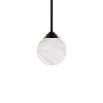 Quest LED Mini Pendant in Black (529|BPD40206BK)