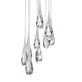 Hibiscus LED Pendant in Polished Nickel (529|BPD21209PN)