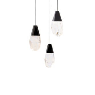 Martini LED Pendant in Black (529|BPD20203OHBK)