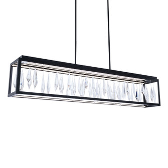 Mirage LED Linear Pendant in Black (529|BPD16254BK)