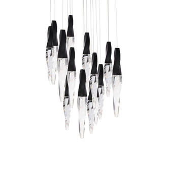 Kindjal LED Pendant in Black (529|BPD13215BK)