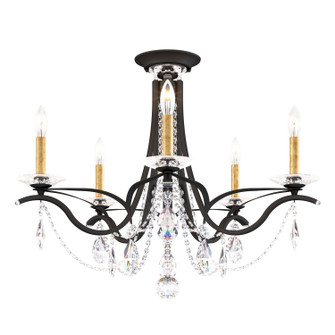 Vesca Five Light Semi-Flush Mount in Black (53|VA8312N51R)