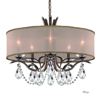Vesca Five Light Chandelier in Ferro Black (53|VA8305N59H1)
