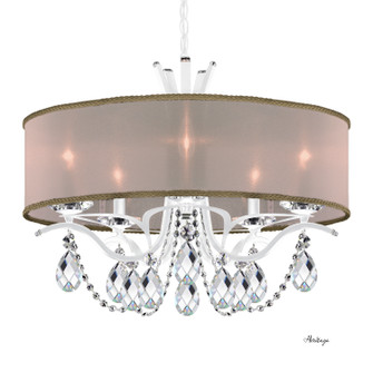 Vesca Five Light Chandelier in White (53|VA8305N06H2)