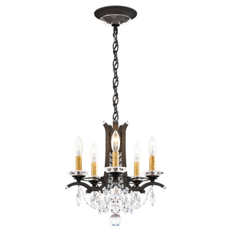 Vesca Five Light Chandelier in Black (53|VA8304N51H)
