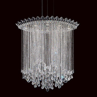 Trilliane Strands Eight Light Pendant in Polished Stainless Steel (53|TR4813N401H)