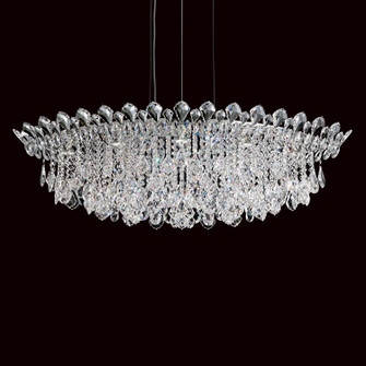 Trilliane Strands Eight Light Pendant in Stainless Steel (53|TR4811N401H)