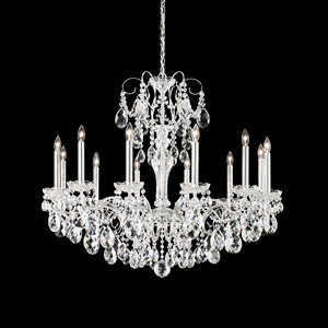 Sonatina 12 Light Chandelier in Polished Silver (53|ST1849N40S)