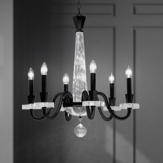 Amadeus Six Light Chandelier in Black (53|S932751OH)