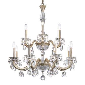 San Marco 12 Light Chandelier in Antique Silver (53|S8612N48R)