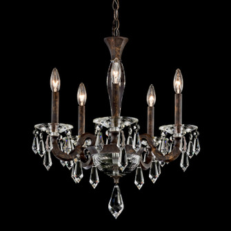 Napoli Five Light Chandelier in Black (53|S7605N51R)
