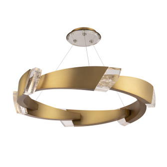Embrace LED Pendant in Aged Brass (53|S4844700OH)