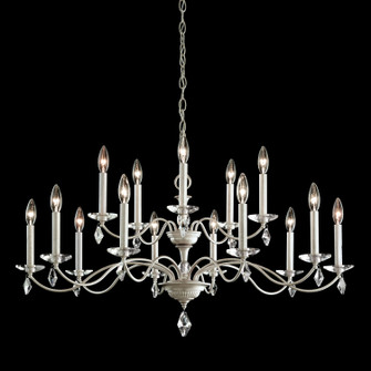 Modique 15 Light Chandelier in Polished Silver (53|MD1015N40H)