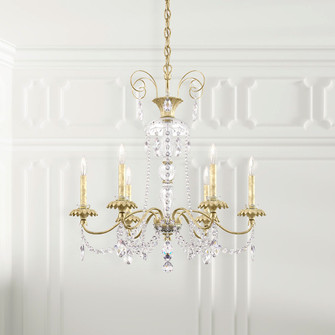 Helenia Six Light Chandelier in Heirloom Silver (53|AT1006N44H)