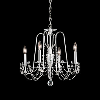 Esmery Four Light Chandelier in Ferro Black (53|AR1004N59O)