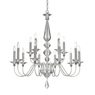 Jasmine 15 Light Chandelier in Polished Silver (53|968540CL)