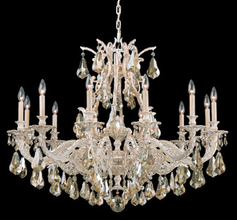 Sophia 12 Light Chandelier in Antique Silver (53|695248S)