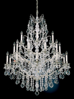 Bordeaux 25 Light Chandelier in Antique Silver (53|577548H)