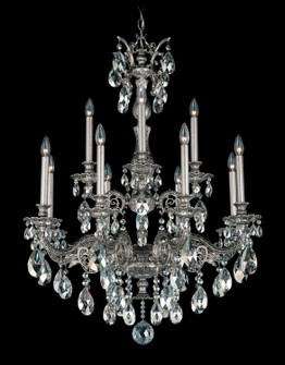 Milano 12 Light Chandelier in Parchment Gold (53|568327R)