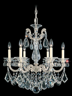 La Scala Six Light Chandelier in French Gold (53|507226)