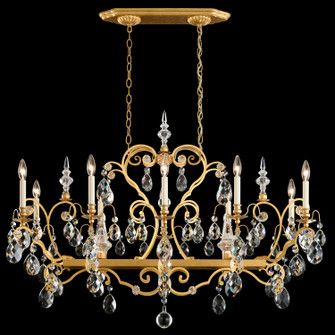 Renaissance 12 Light Chandelier in Black (53|3795N51S)