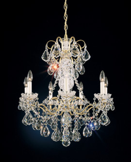 New Orleans Seven Light Chandelier in Polished Silver (53|365640R)