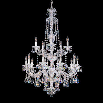 Sterling 15 Light Chandelier in Polished Silver (53|360840H)