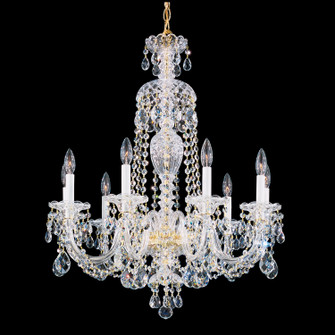 Sterling Nine Light Chandelier in Polished Silver (53|299640H)
