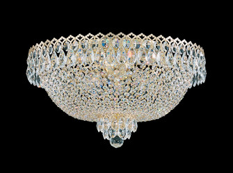 Camelot Six Light Flush Mount in Polished Silver (53|261840O)